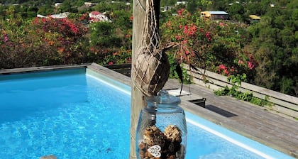 Baobab 1 Vacation Rental – 180° Ocean View, Pool & Nature in Sainte-Anne