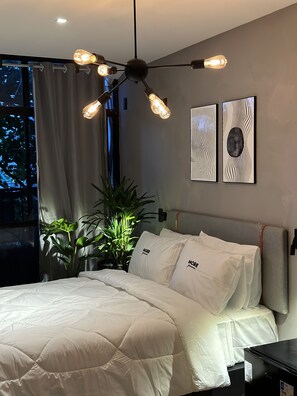 Minibar, wifi gratis y ropa de cama 