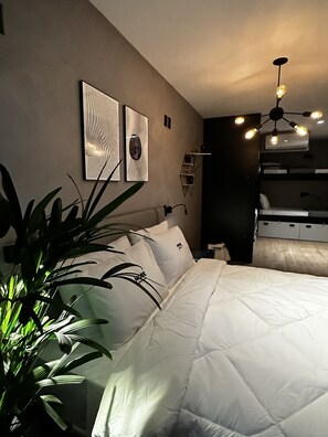 Minibar, wifi gratis y ropa de cama 