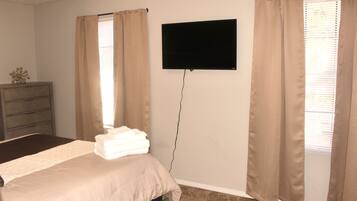 2 soveværelser, skrivebord, strygejern/strygebræt, gratis Wi-Fi