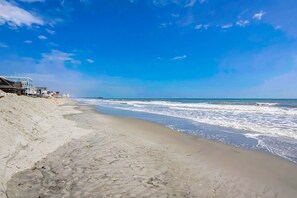 On the beach