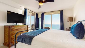 2 bedrooms, iron/ironing board, internet, bed sheets