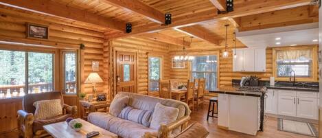 Télévision, cheminée, jeux vidéo, table de tennis de table