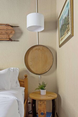 2 soveværelser, individuelt design, individuel indretning, skrivebord
