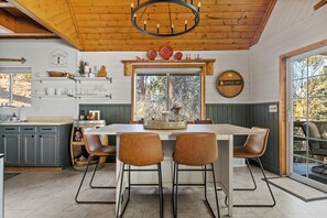 House, Multiple Beds, Hot Tub, Mountain View (Chalet Vino) | Dining - Chalet Vino (Green Valley Lake)