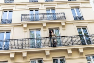 Fachada de la propiedad