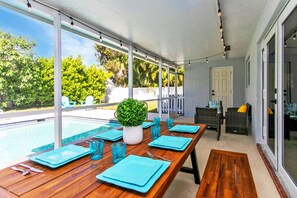 Opções para refeição ao ar livre