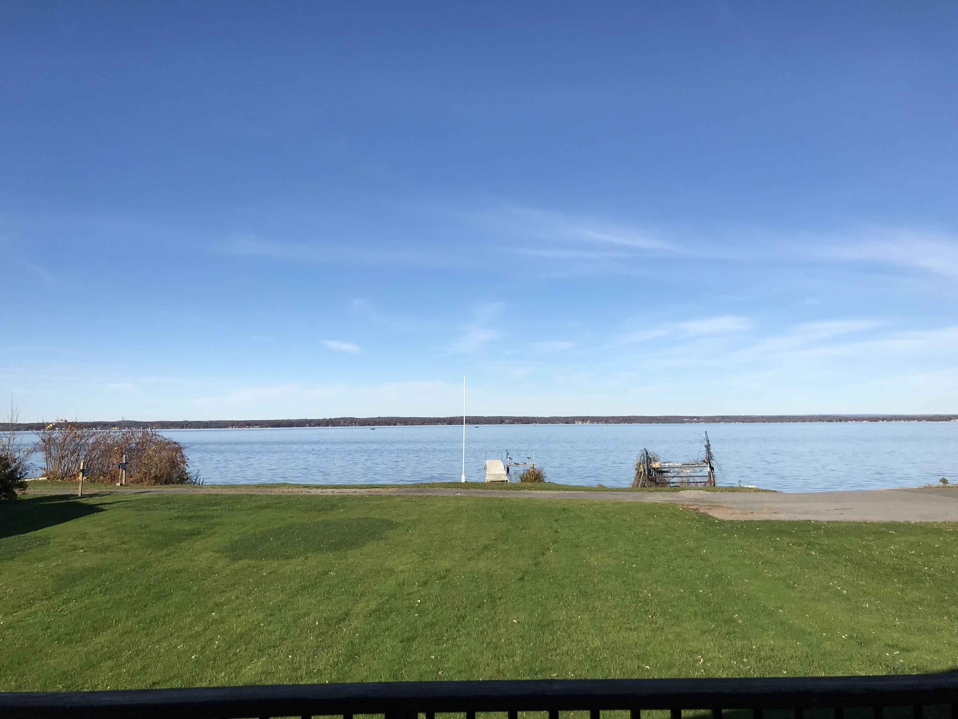 Vue depuis l’hébergement