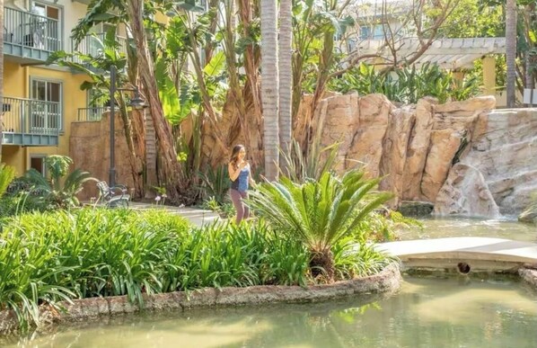 Enceinte de l’hébergement