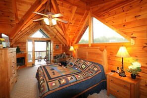 Cabin, Multiple Beds, Hot Tub, Mountain View (A Stone's Throw) | 2 bedrooms, free WiFi, bed sheets - A Stone's Throw (Pigeon Forge)