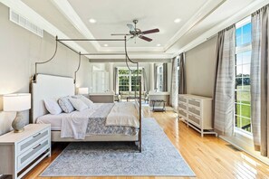 5 bedrooms, iron/ironing board, travel crib, WiFi