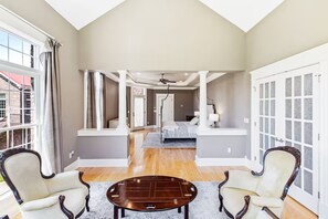 5 bedrooms, iron/ironing board, travel crib, WiFi