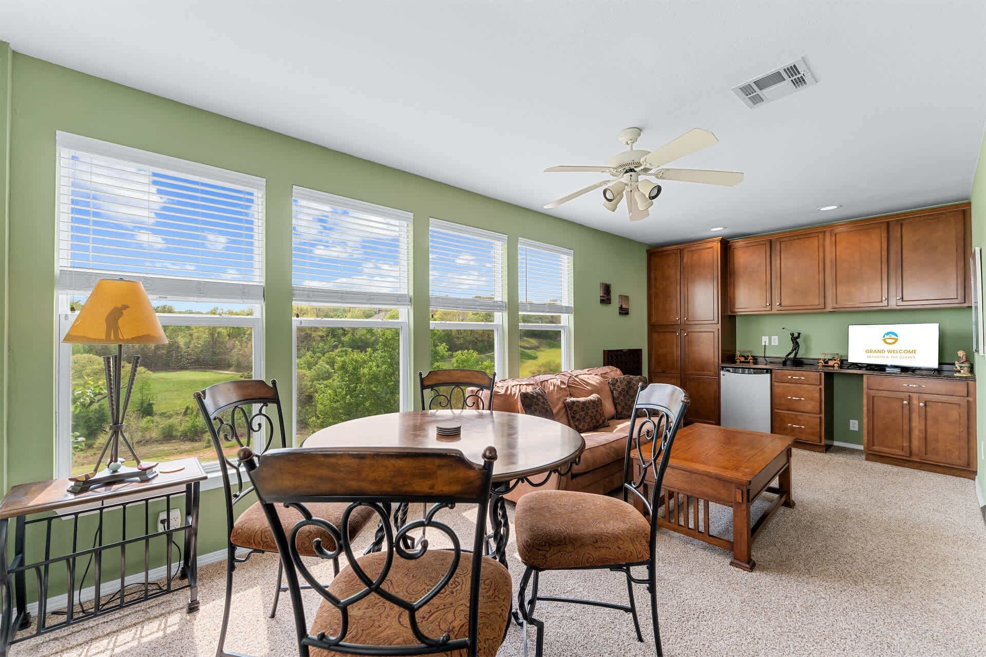 Condo, Multiple Beds, Kitchen, Golf View (The 12th Green View) | Living area | 42-inch flat-screen TV with digital channels