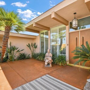 Terrace/patio - Indian Canyon Retreat (Palm Springs)