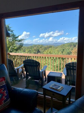 Cabin, Multiple Beds, Hot Tub, Mountain View | Property grounds - Horsin Around Tennessee (Townsend)