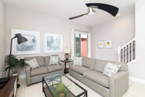Townhome, Multiple Beds, Patio (Sunrise in Kissimmee) | Living area | 42-inch flat-screen TV with digital channels - Sunrise in Kissimmee Near Disney World! (Kissimmee)