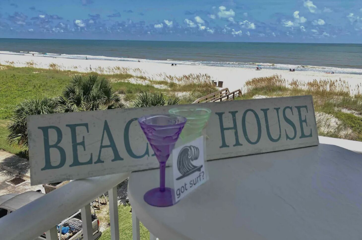 The Sand Castle at Jax Beach! Beach Front!