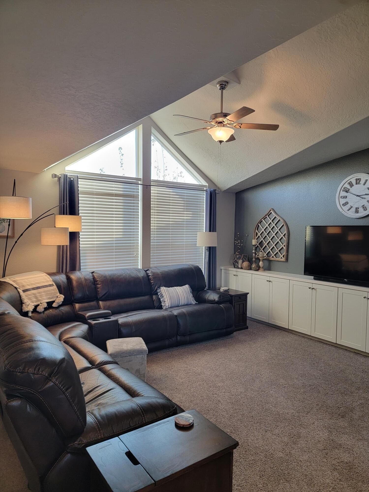 Smart TV, video games, DVD player, video library