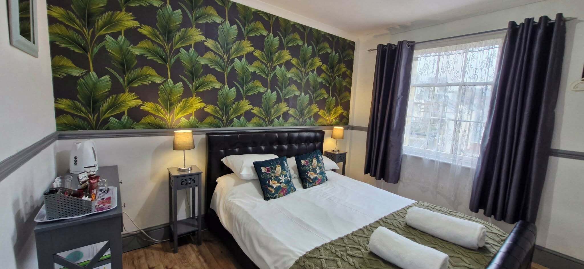 Premium bedding, pillowtop beds, individually decorated