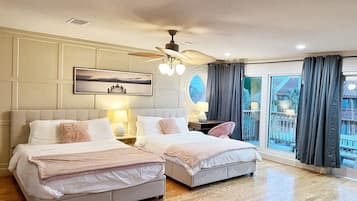 5 bedrooms, iron/ironing board, WiFi, bed sheets