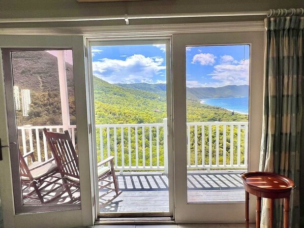 Interior - Quiet hillside villa with expansive sea, beach, and mountain views... (St Croix)