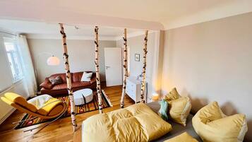 1 bedroom, iron/ironing board, travel crib, free WiFi