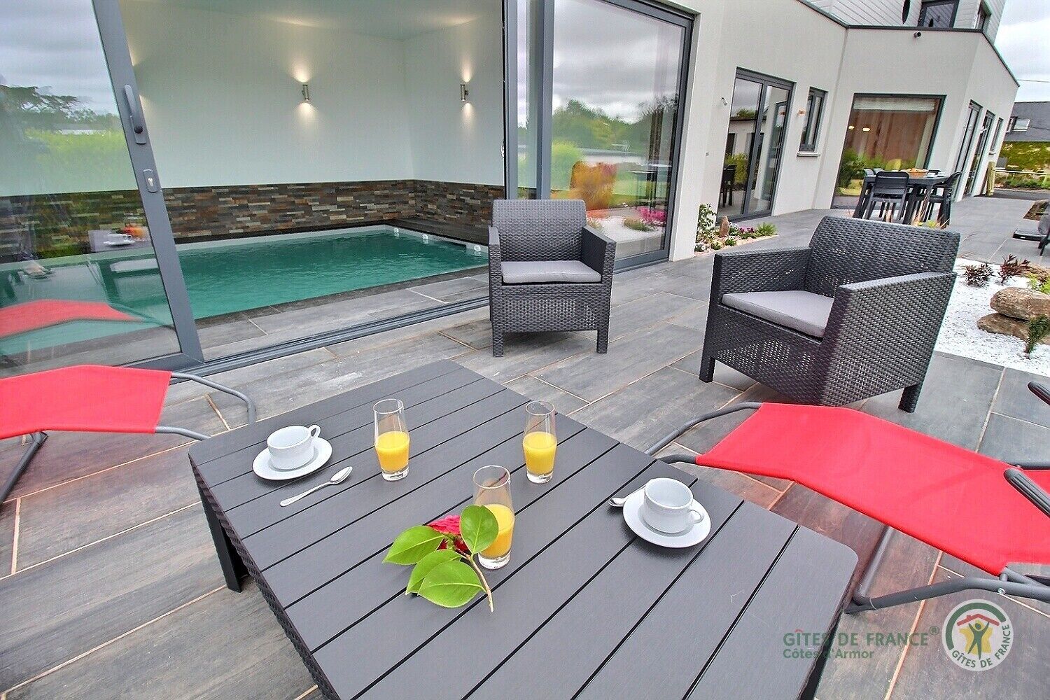 Indoor pool, a heated pool