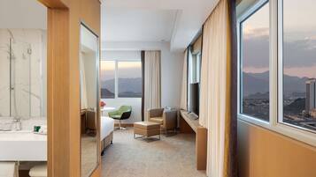 1 bedroom, premium bedding, down duvets, memory-foam beds