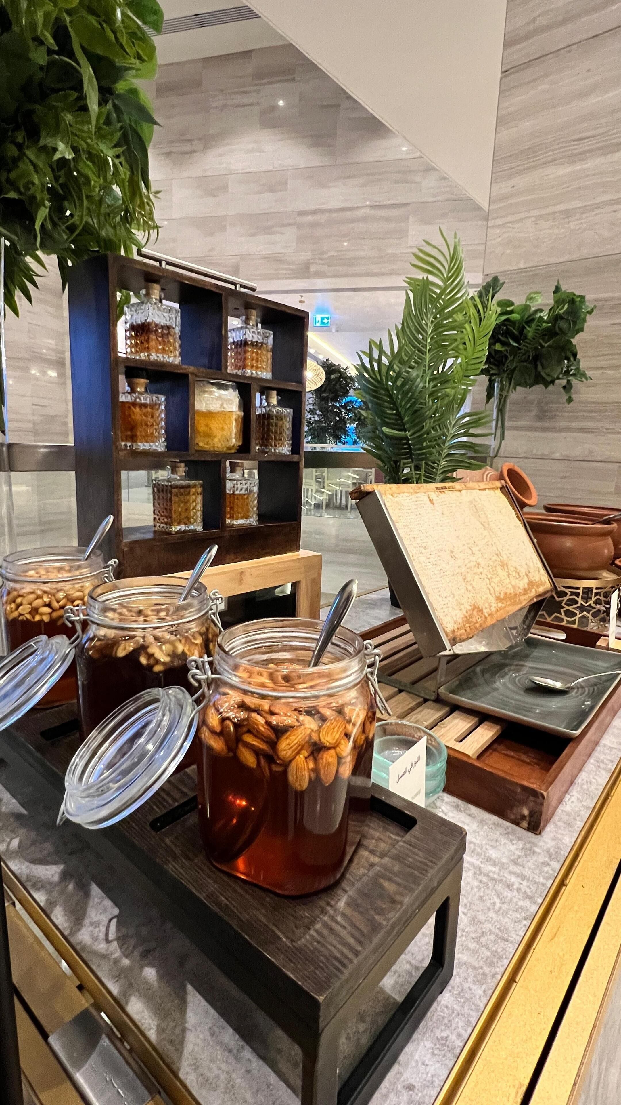 Daily buffet breakfast (AED 75 per person)