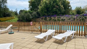 Piscina coperta, una piscina riscaldata