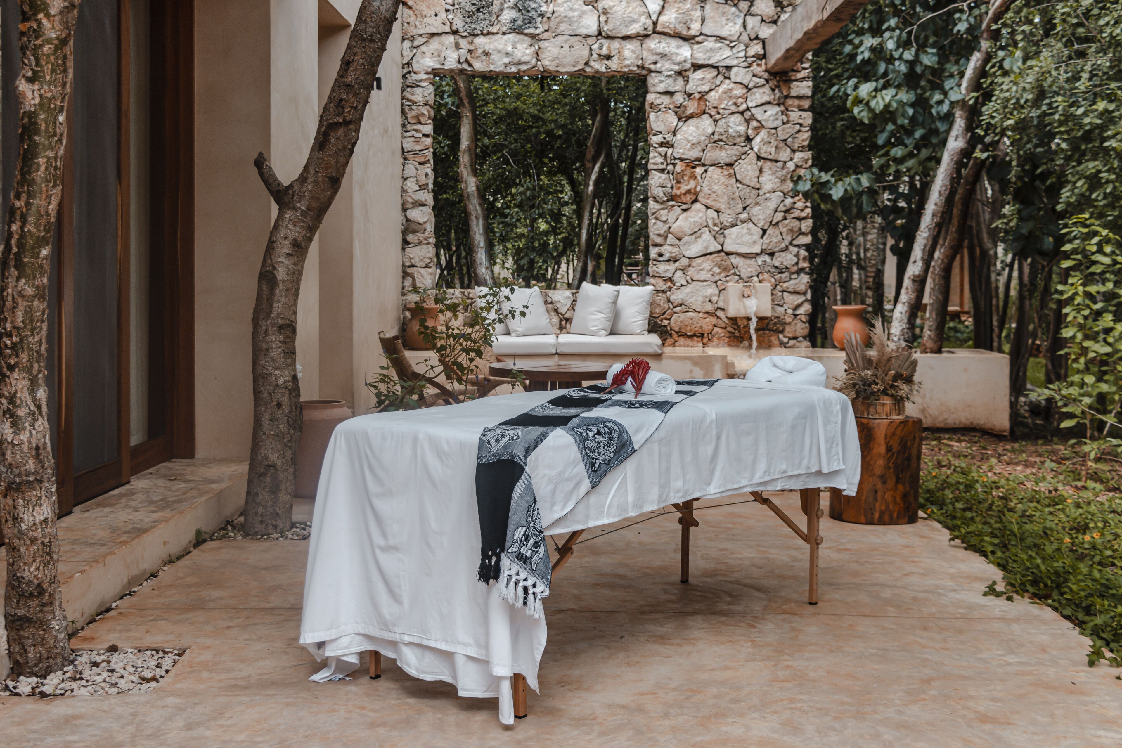 Salas de tratamiento para parejas y masajes 