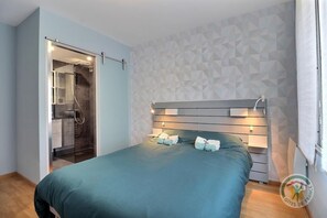 4 chambres, fer et planche à repasser, Wi-Fi gratuit