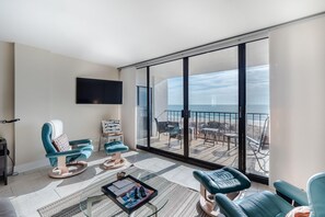 Condo, 2 Bedrooms | Living room - The Islander Resort by Sea Scape Properties (Wrightsville Beach)