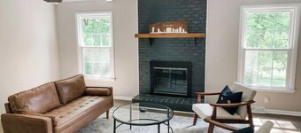 Lakefront home with sunset views