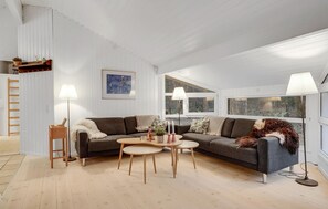 TV connectée, cheminée