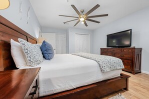 2 chambres, fer et planche Ă repasser, Wi-Fi, draps fournis