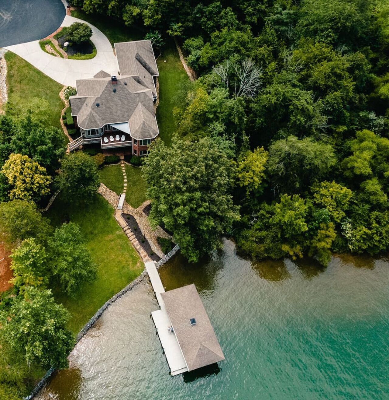 Birdseye View of the House