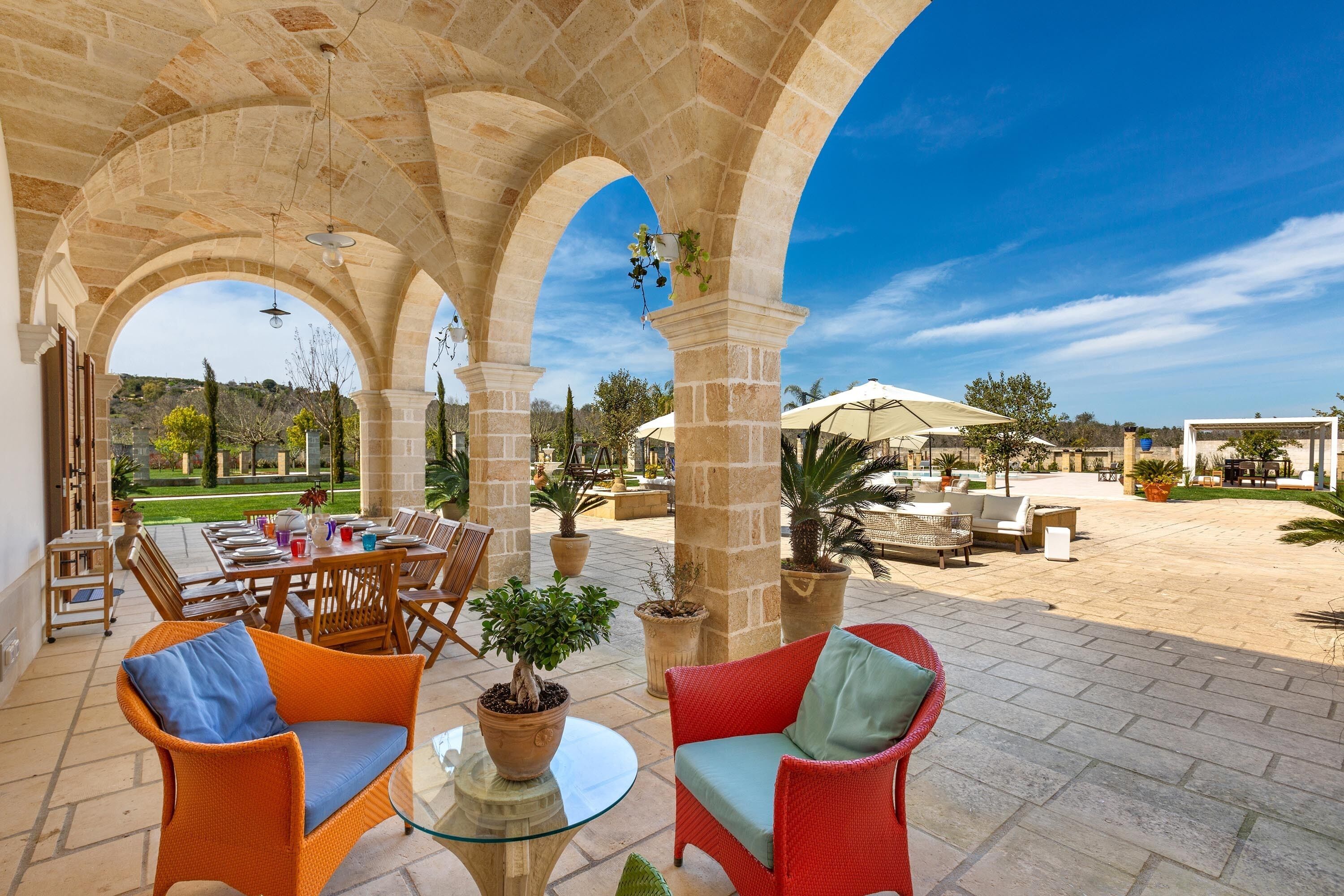 Khuôn viên nơi lưu trú