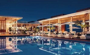 Udendørs pool, opvarmet pool