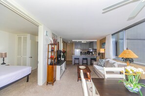 1 bedroom, iron/ironing board, free WiFi, bed sheets
