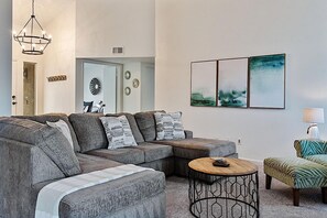 Maison, 3 chambres | Salle de séjour