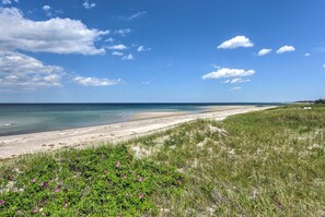 Beach nearby - Beachside Bliss with Skylights & Fireplace (East Sandwich)