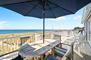 Outdoor dining area