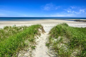 On the beach