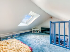 2 slaapkamers, een strijkplank/strijkijzer, wifi, beddengoed