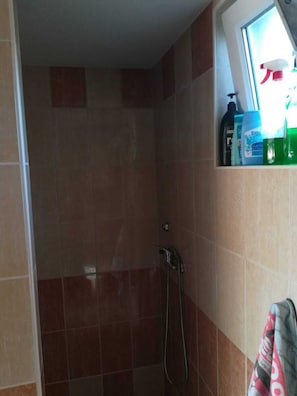 Ferienhaus, Mehrere Betten | Badezimmer