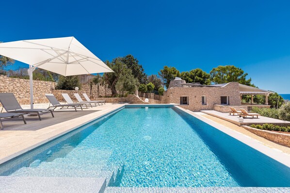 Seasonal outdoor pool - 3087 Villa Lodrea by Perle di Puglia (Morciano di Leuca)