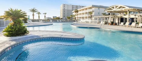 Indoor pool, outdoor pool