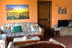 Télévision de 30 pouces avec chaînes par câble, cheminée