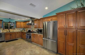 Maison, 3 chambres | Cuisine privée